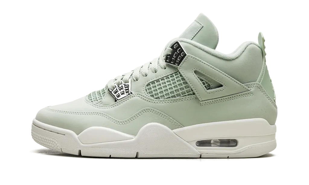 Quick Hop Energy return Jordan 4 Retro "Seafoam Sail" Women's