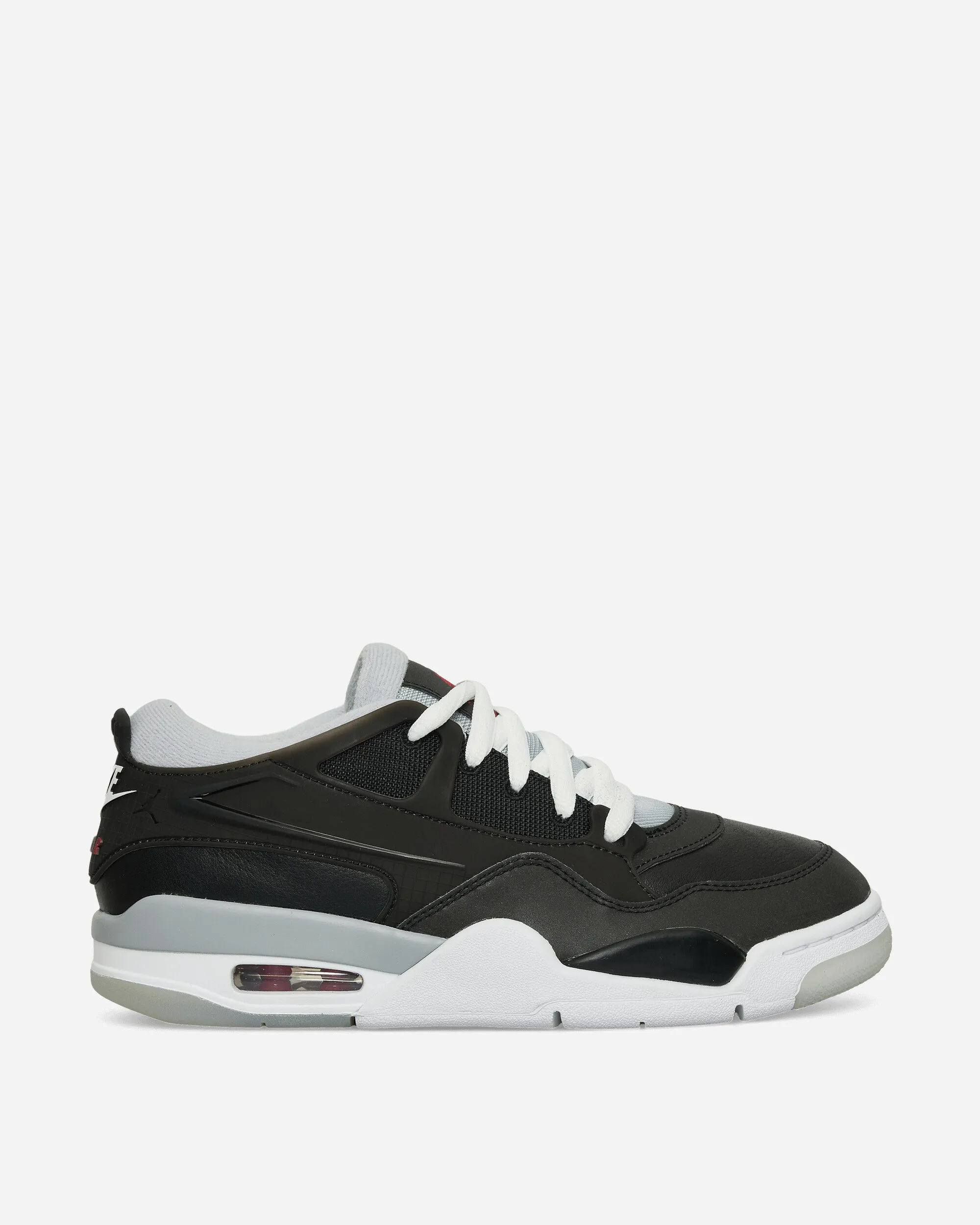 Suede Soft Chic Fit Air Jordan 4 RM Sneakers Black / Wolf Grey
