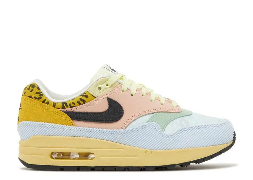 Nike Air Max 1 '87 Great Indoors Corduroy Slip On Mules On Feet