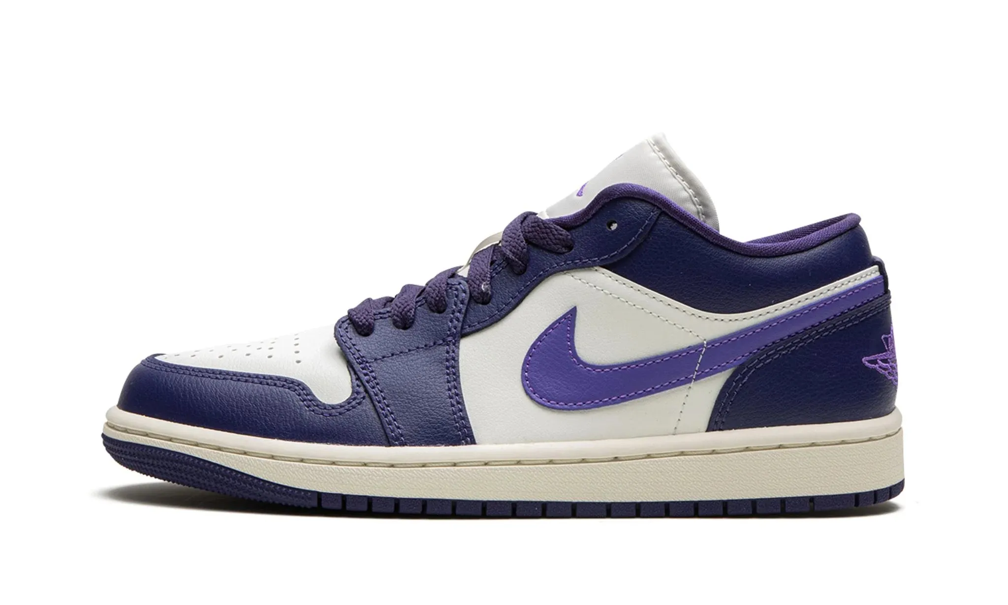Planet Mood Tech Knit Wmns Air Jordan 1 Low Sky J Purple