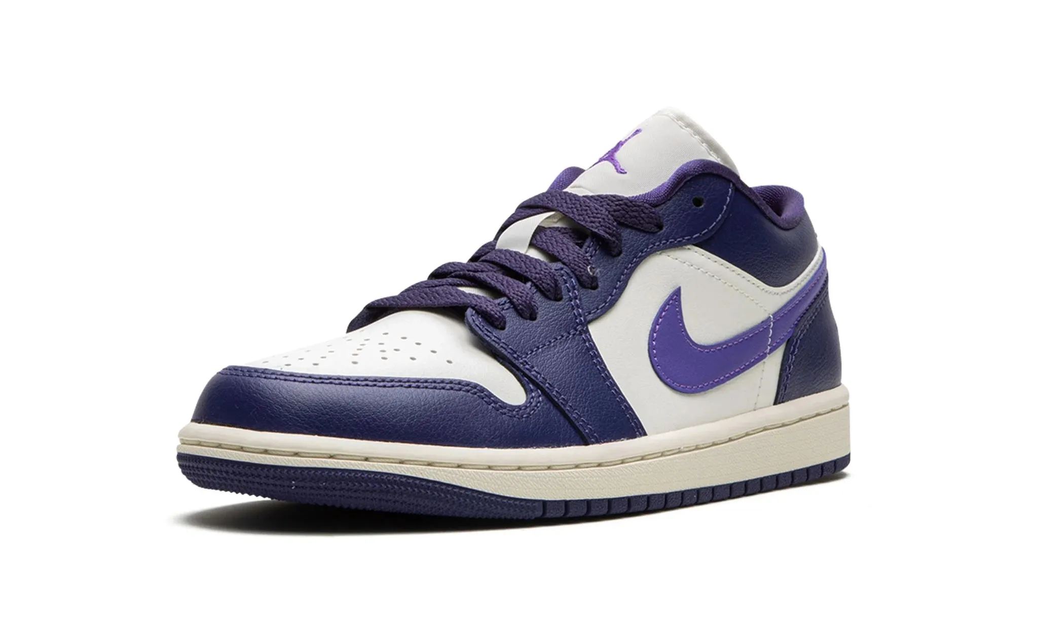 Wmns Air Jordan 1 Low Sky J Purple Fast Track Deep Shade