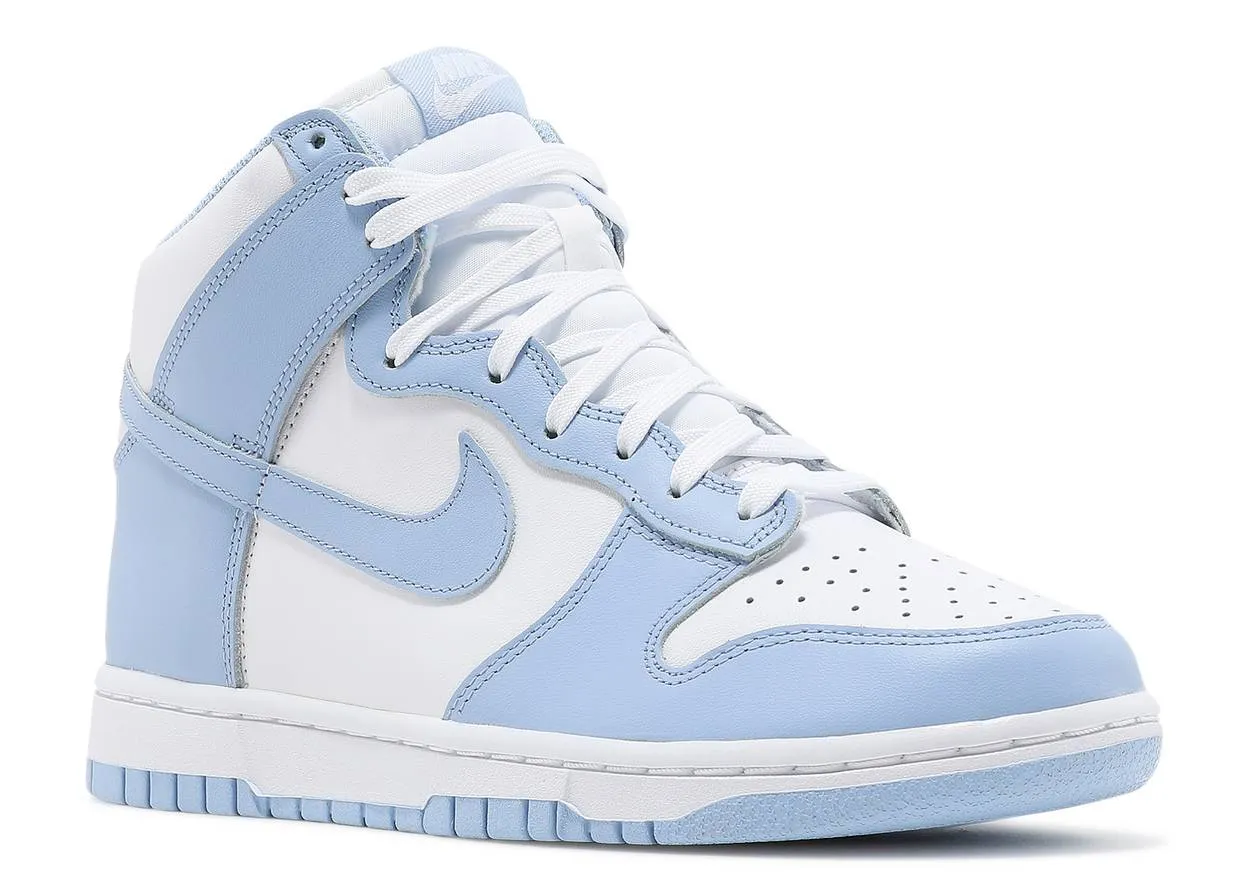 Nike Dunk High Aluminium suede upper