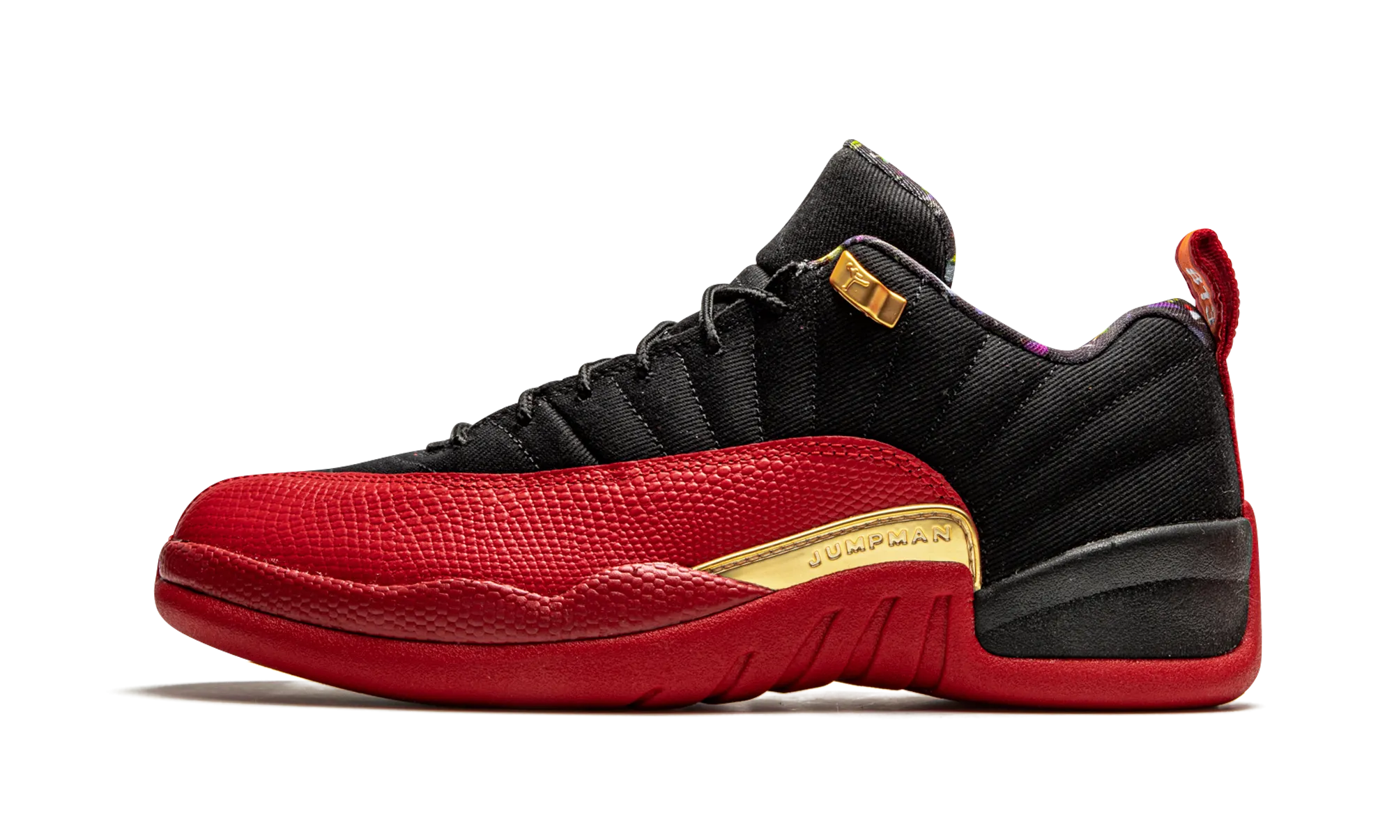 Jordan 12 Retro Low "Super Bowl" Grade School Field Step Low Arch