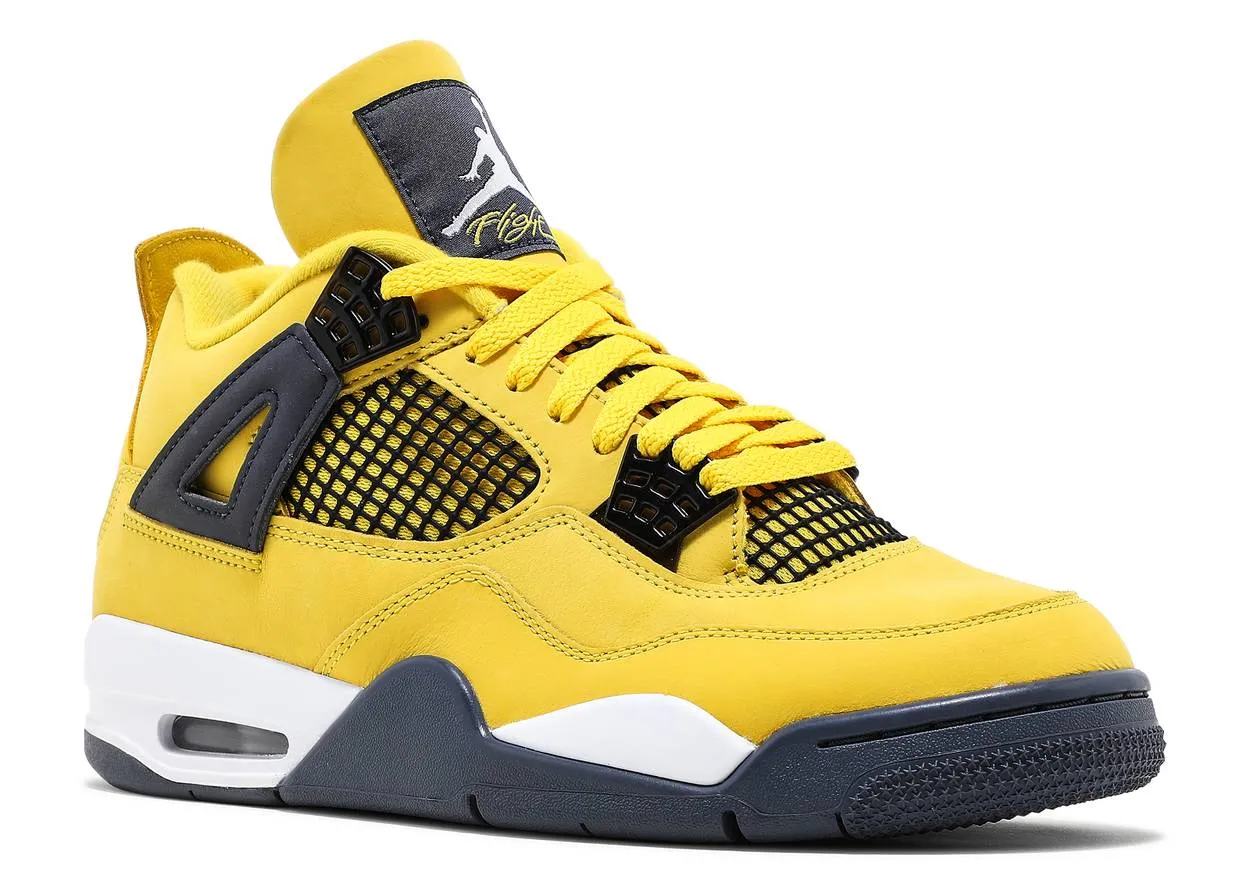 Pure Steps Air Jordan 4 Retro Lightning