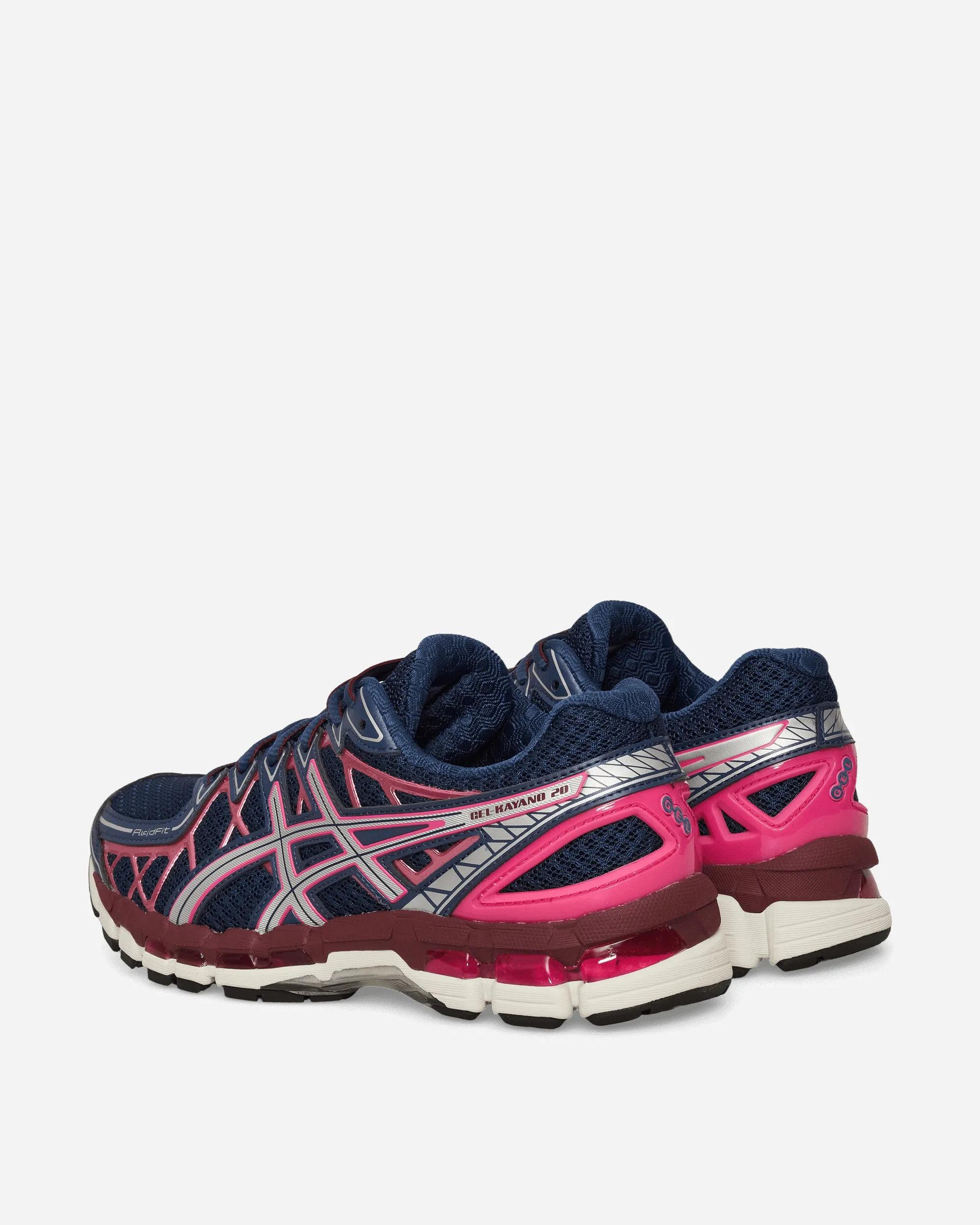 GEL-Kayano 20 Sneakers Independence Blue / Pure Silver Shiny Tone Strong Stitching