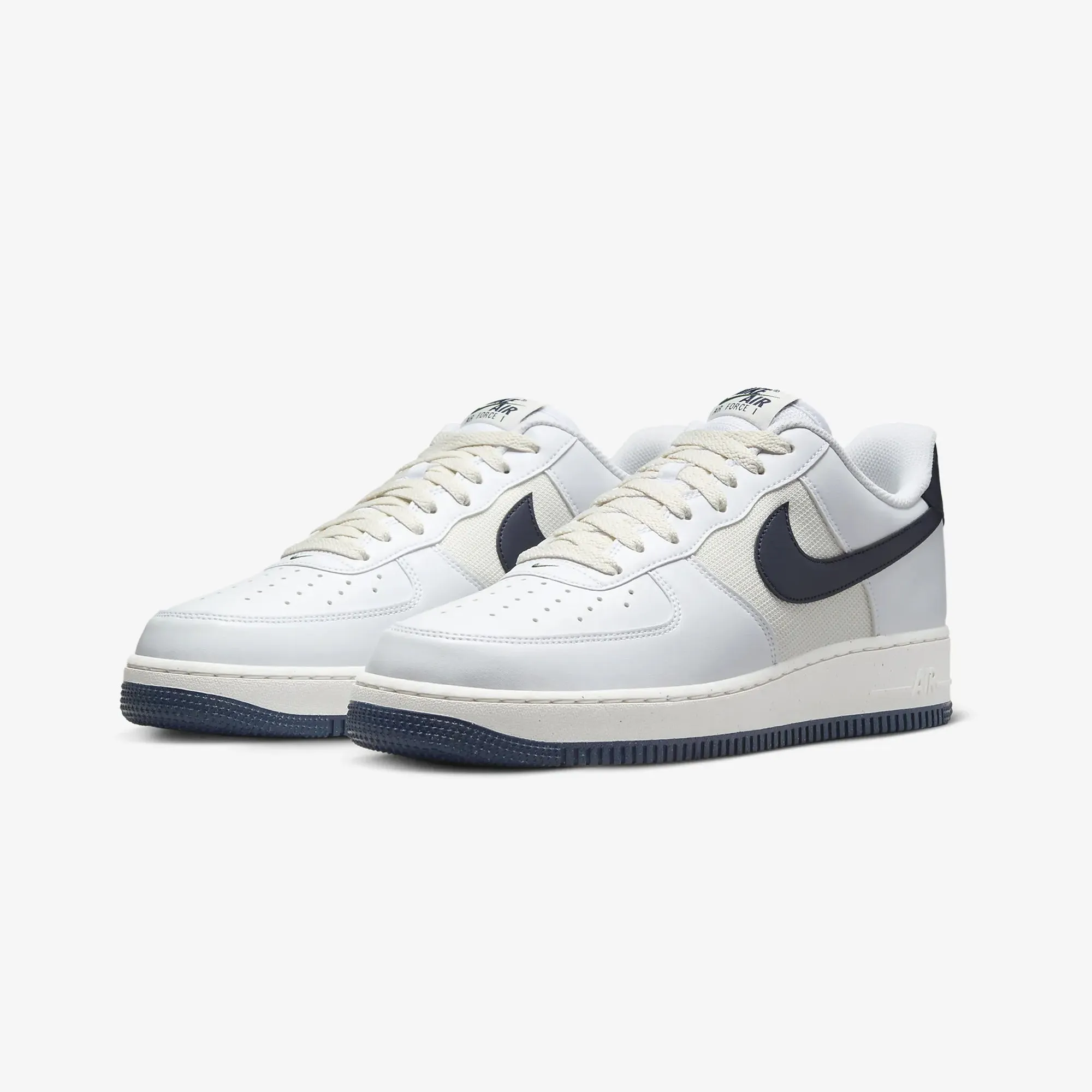 Nike | AIR FORCE 1 '07 { WHITE/OBSIDIAN-FIR-PHANTOM Comfort Ankle AI Path