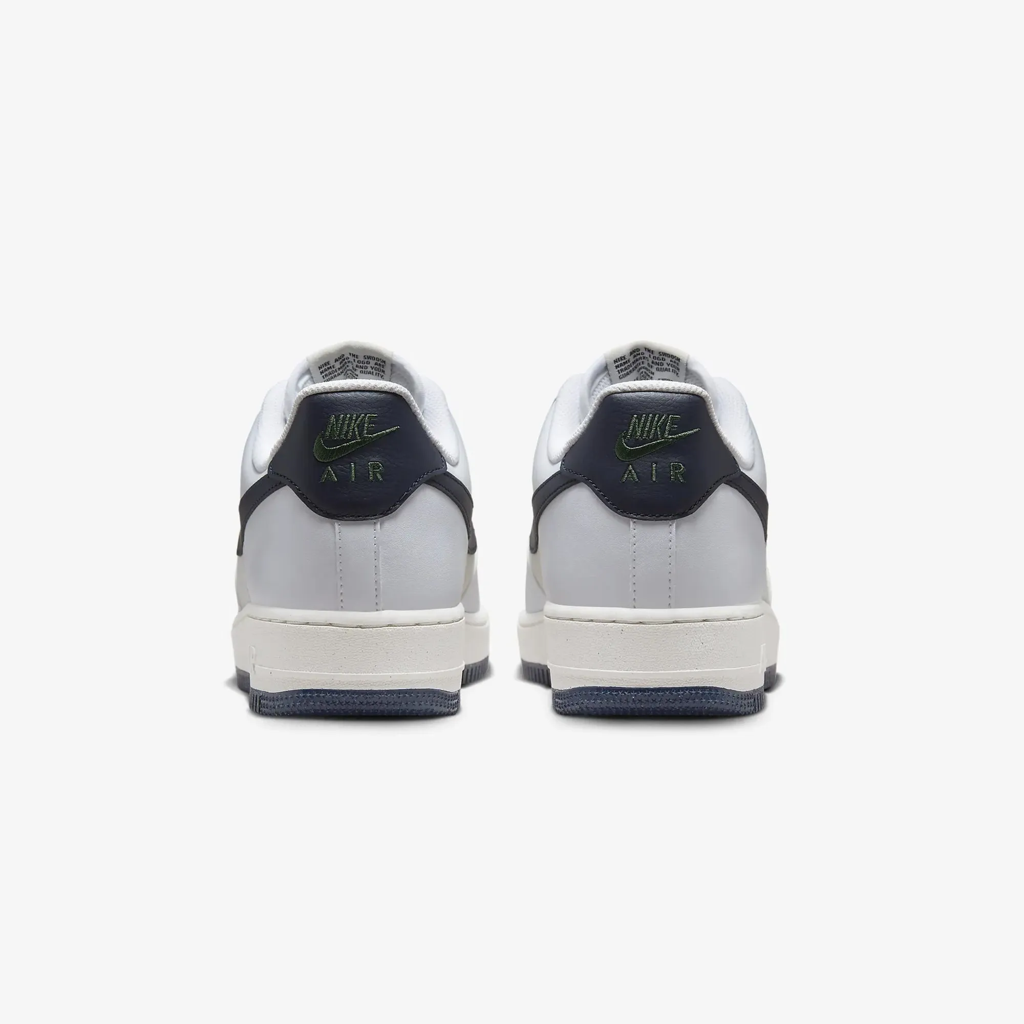 Nike | AIR FORCE 1 '07 { WHITE/OBSIDIAN-FIR-PHANTOM Trendy