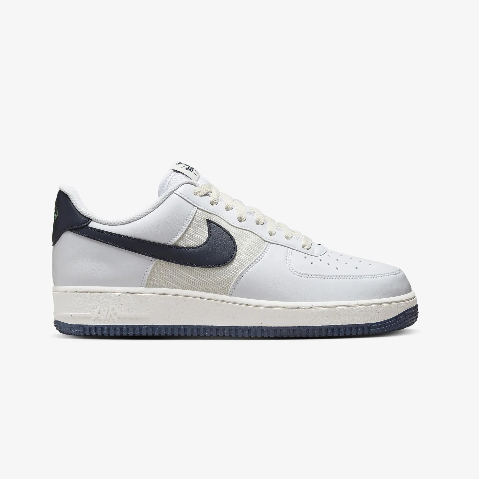 Stable Step Wave Flow Nike | AIR FORCE 1 '07 { WHITE/OBSIDIAN-FIR-PHANTOM