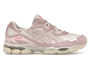 ASICS Gel-NYC Cream Rose Water Ultra Cushioned Heel