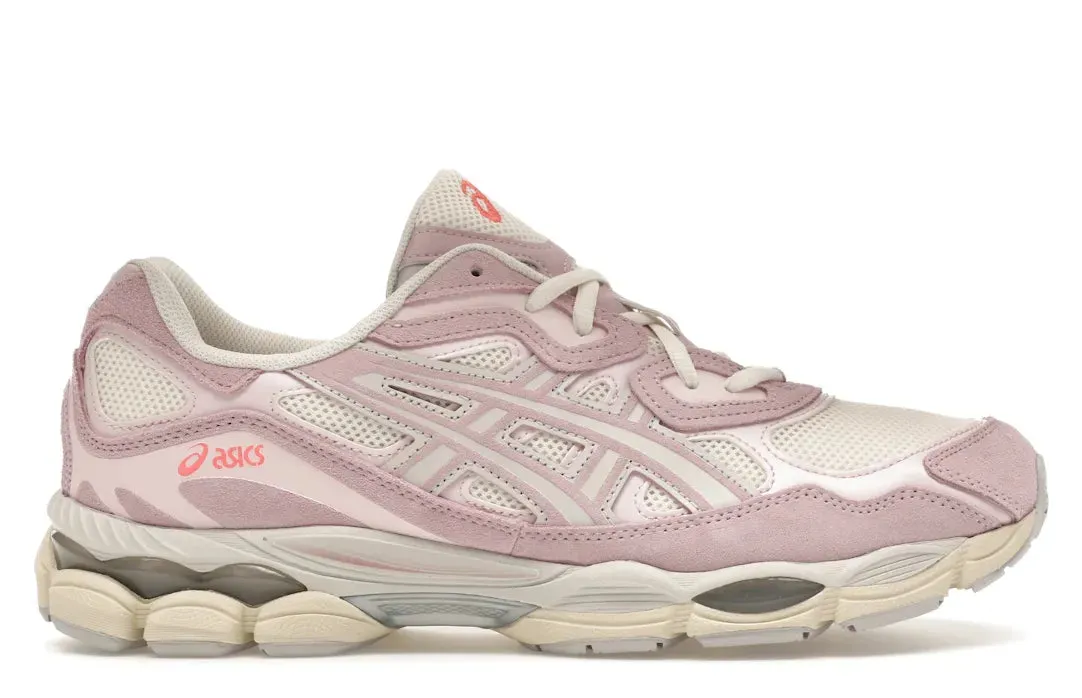 ASICS Gel-NYC Cream Rose Water Ultra Cushioned Heel
