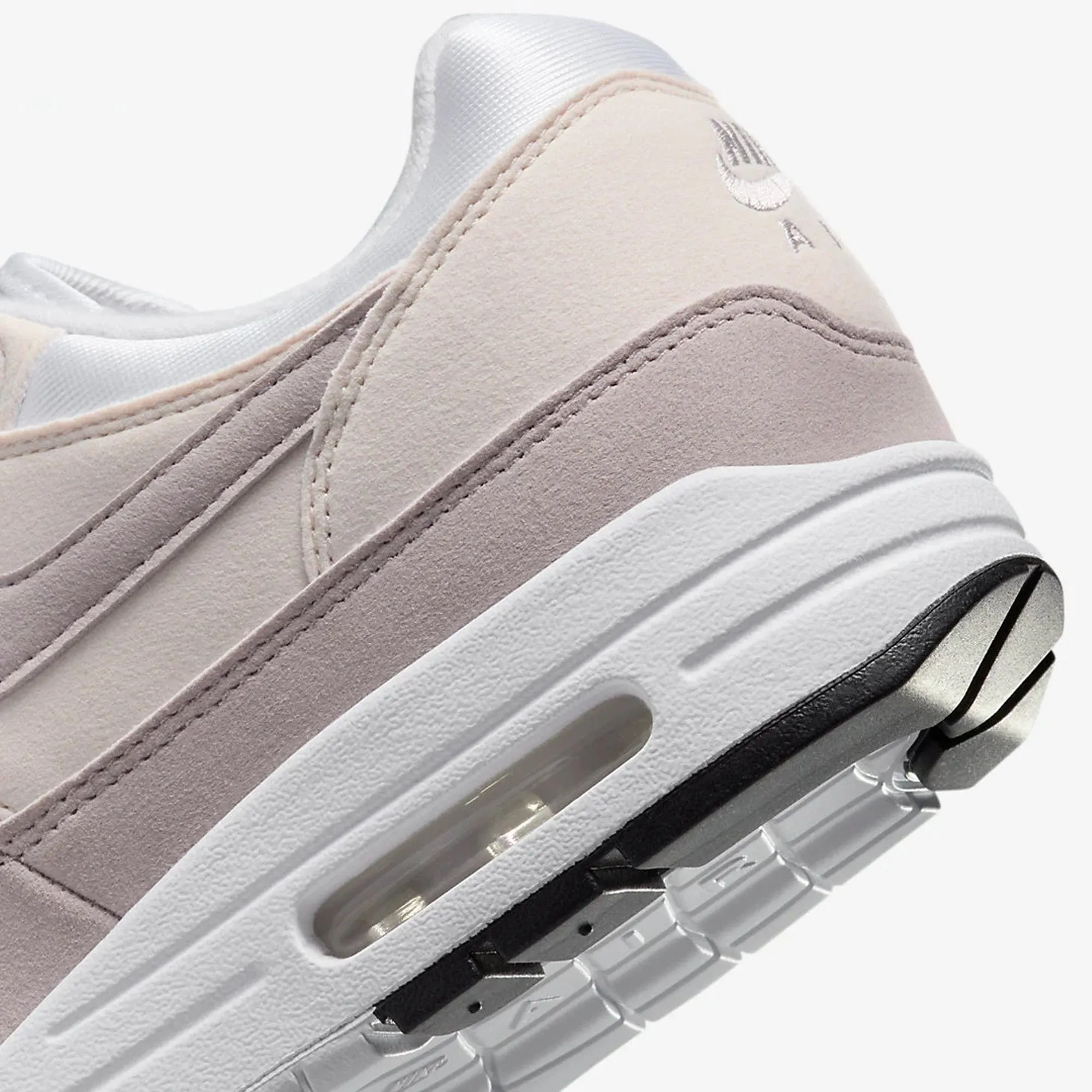 Safe Land Nike | AIR MAX 1  { WHITE/PLATINUM VIOLET-PHANTOM-WHITE