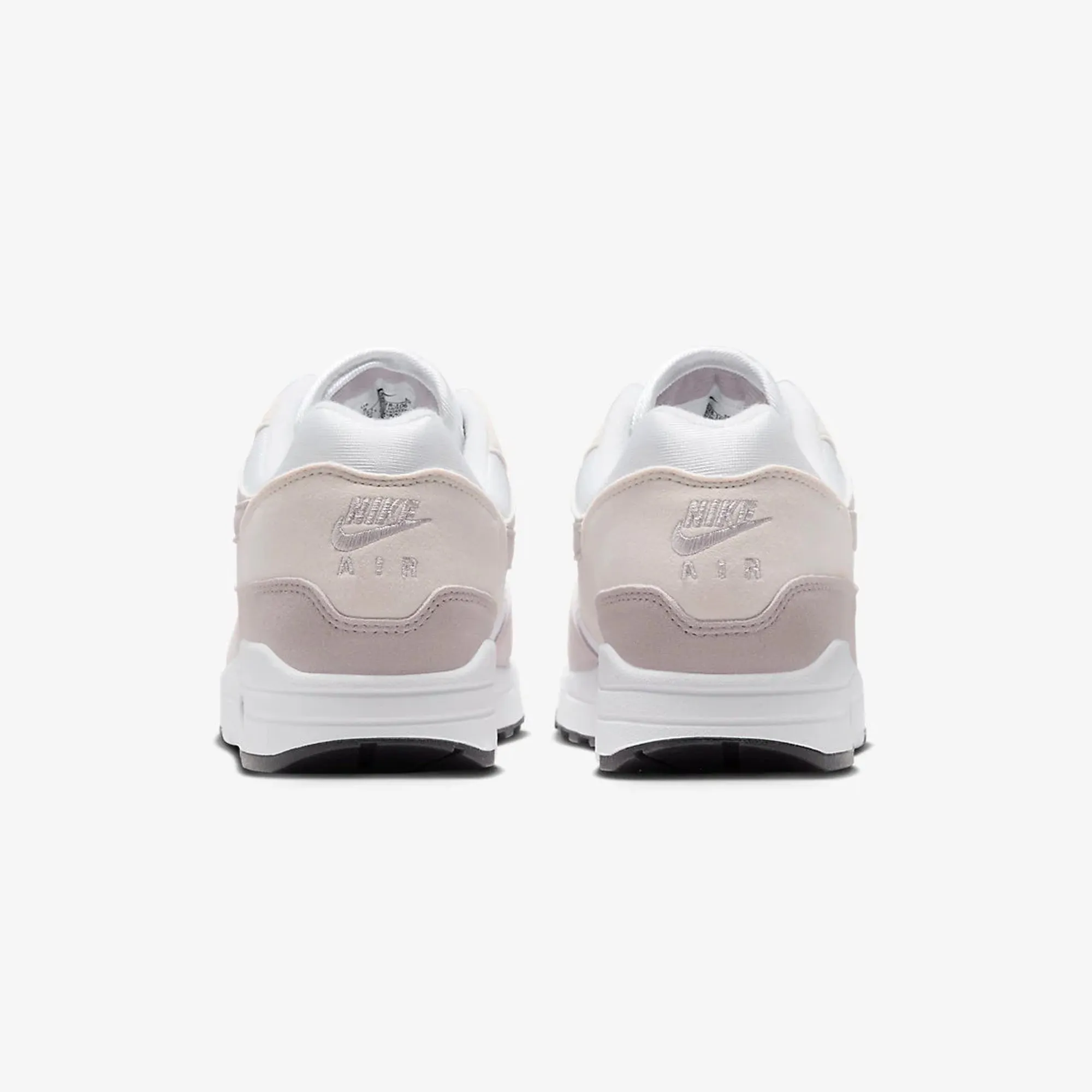 Nike | AIR MAX 1  { WHITE/PLATINUM VIOLET-PHANTOM-WHITE Breathable