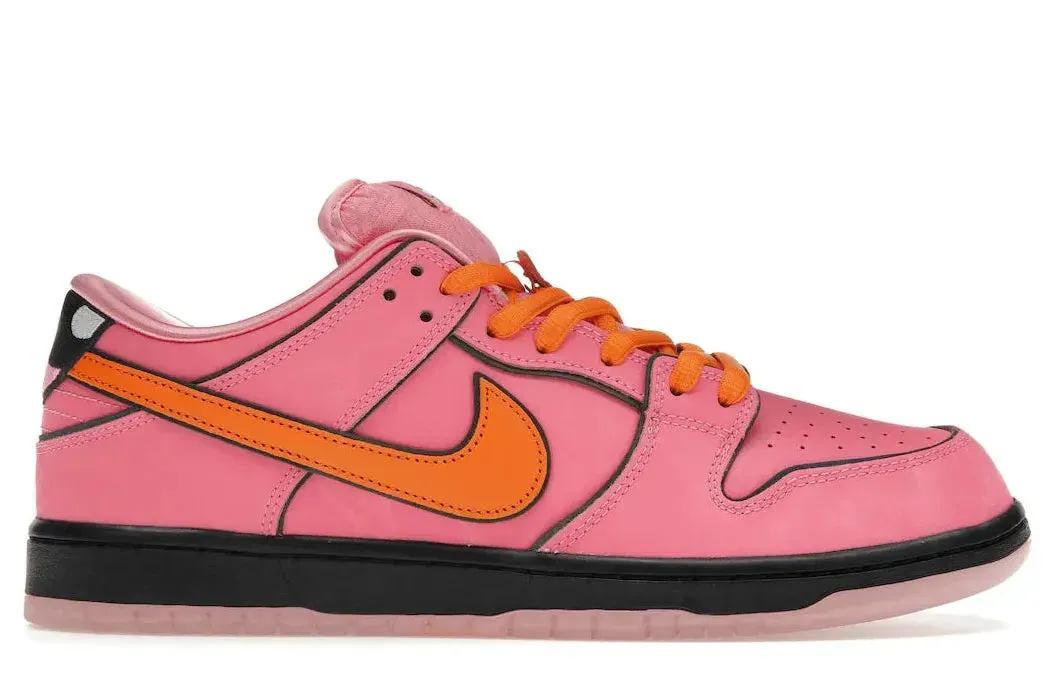 Nike SB Dunk Low The Powerpuff Girls Blossom Bold Detail