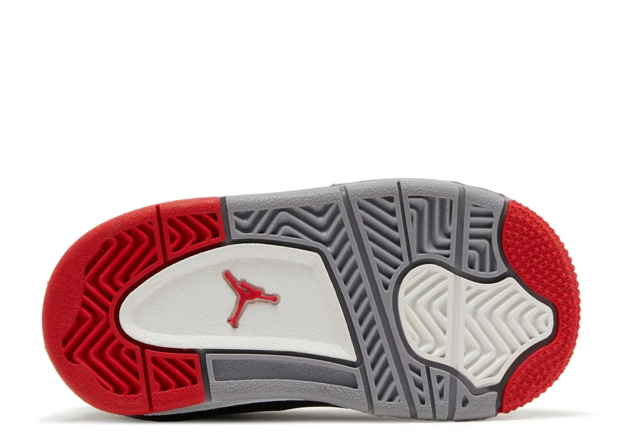 Air Jordan 4 Retro Bred Reimagined (TD) Walk Time