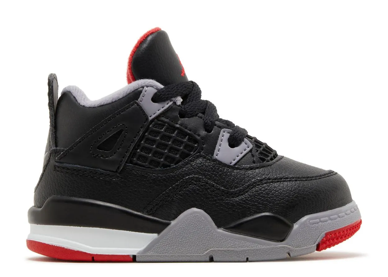 All Use Easy Day Air Jordan 4 Retro Bred Reimagined (TD)