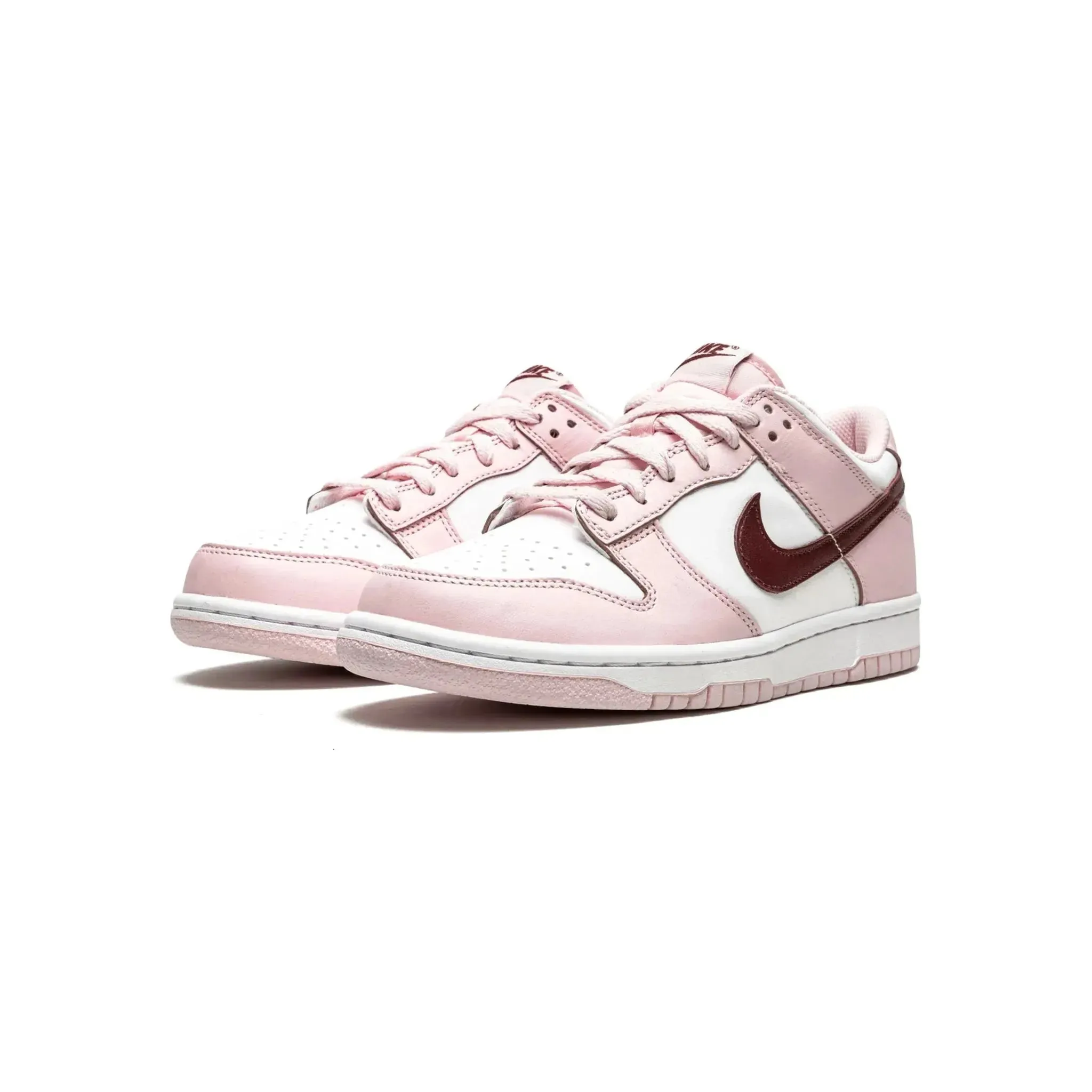 Nike Dunk Low ??Pink Foam Red White?? (GS) Fast Go Fresh Tone