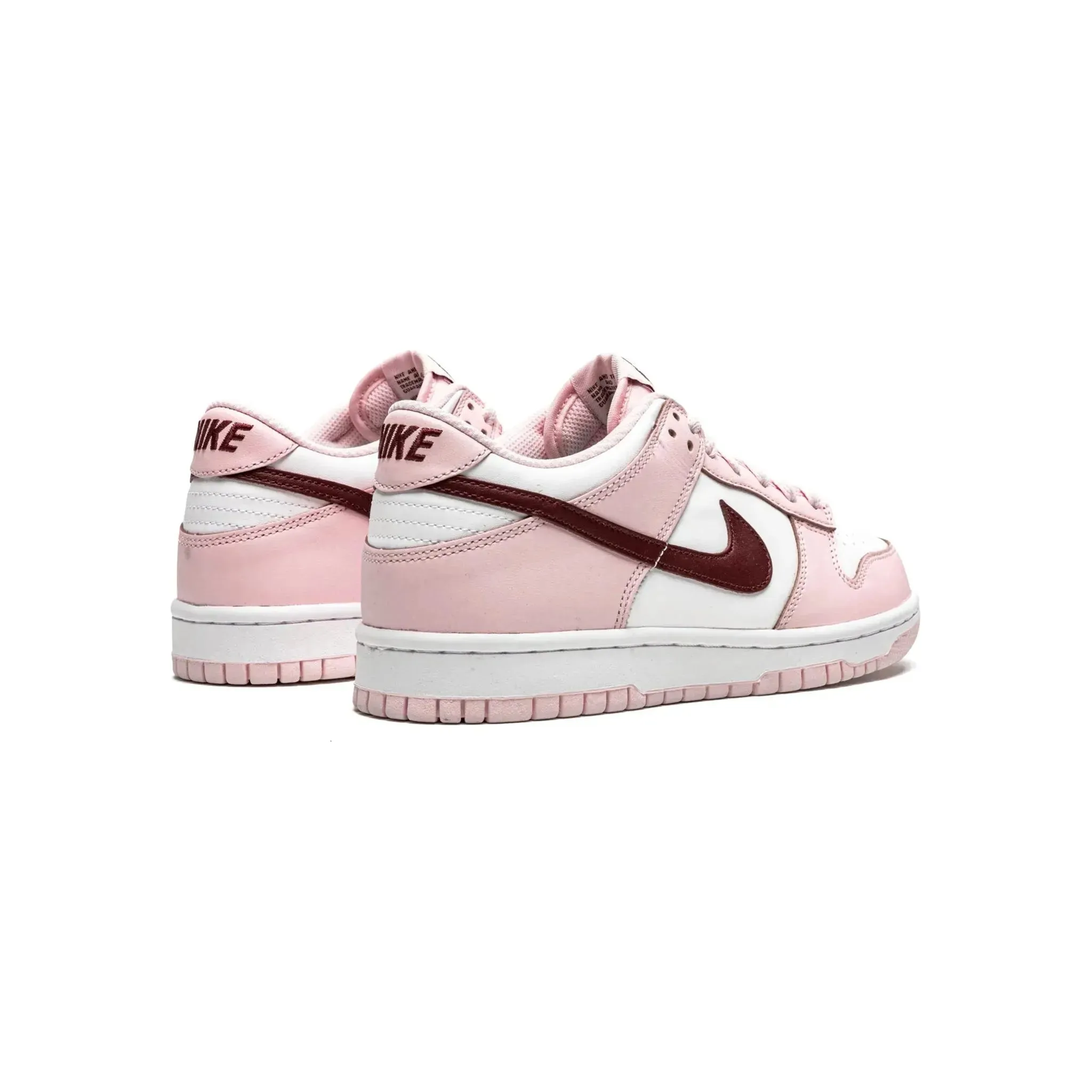 Metal Edge King Strong Nike Dunk Low ??Pink Foam Red White?? (GS)