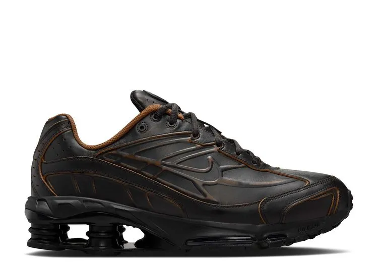 powerful - running stretchy shoes Nike Shox Ride 2 Black Light British Tan