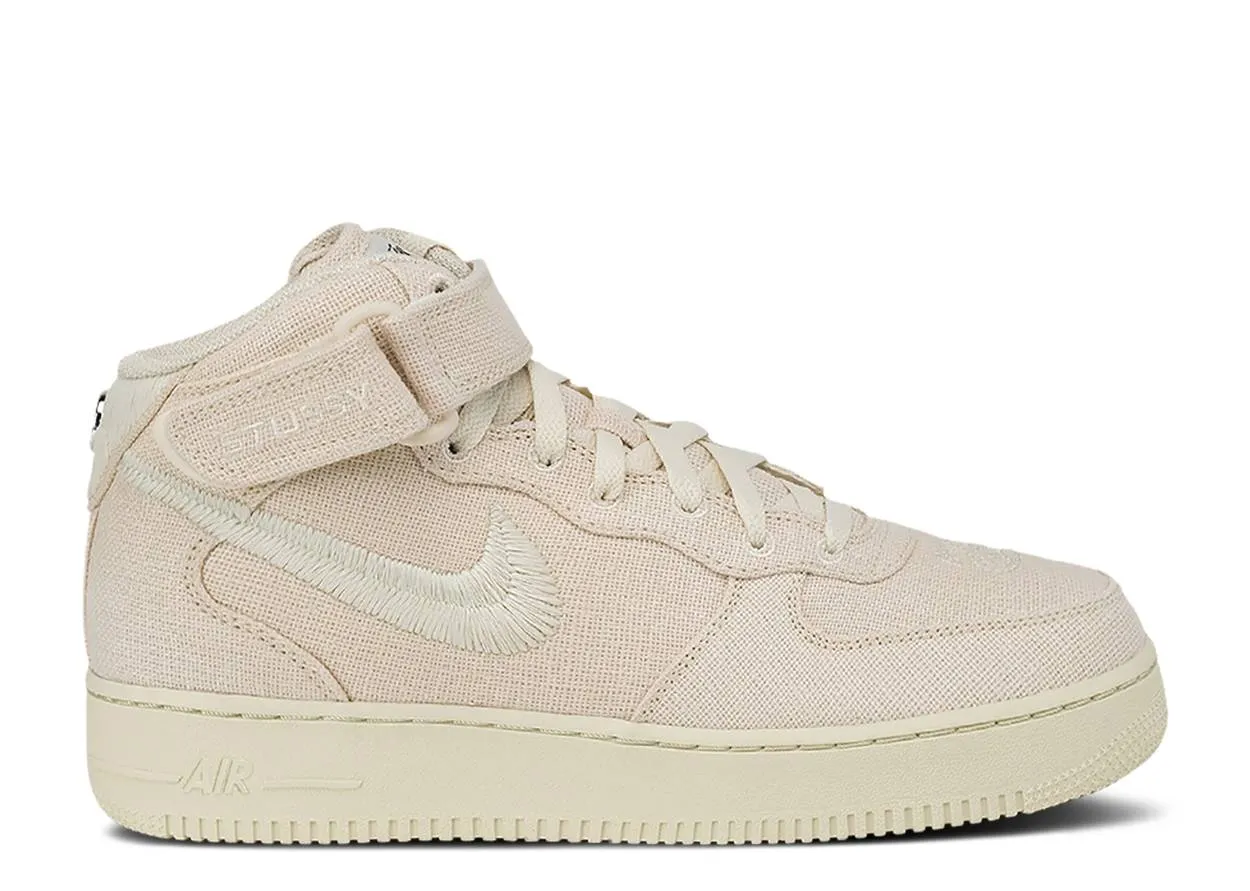 Built For Walk Nike Air Force 1 Mid Stussy Fossil