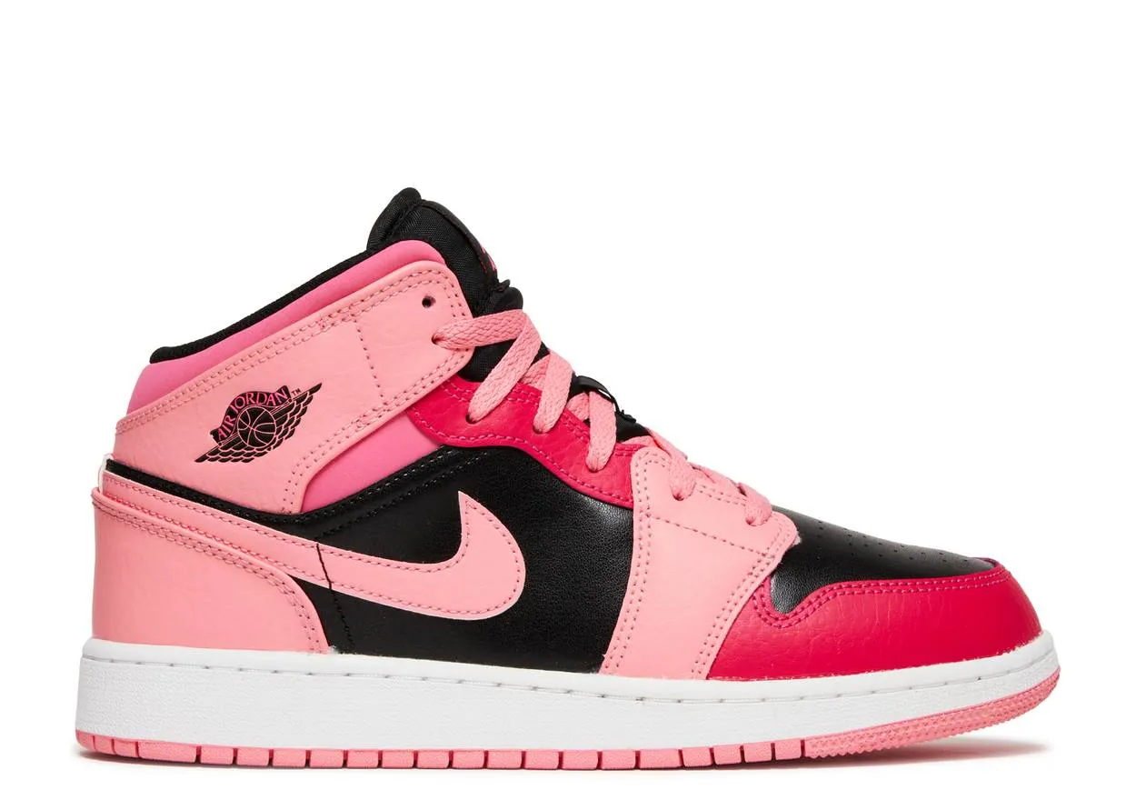 Trail Walk Air Jordan 1 Mid Coral Chalk