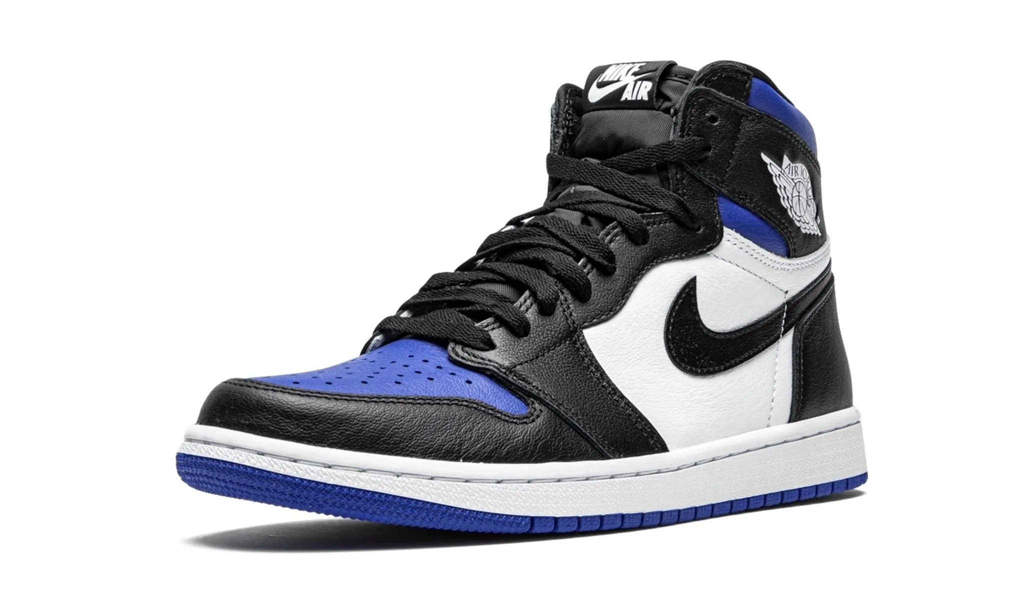 Air Jordan 1 Retro High OG Royal Toe Canvas Material