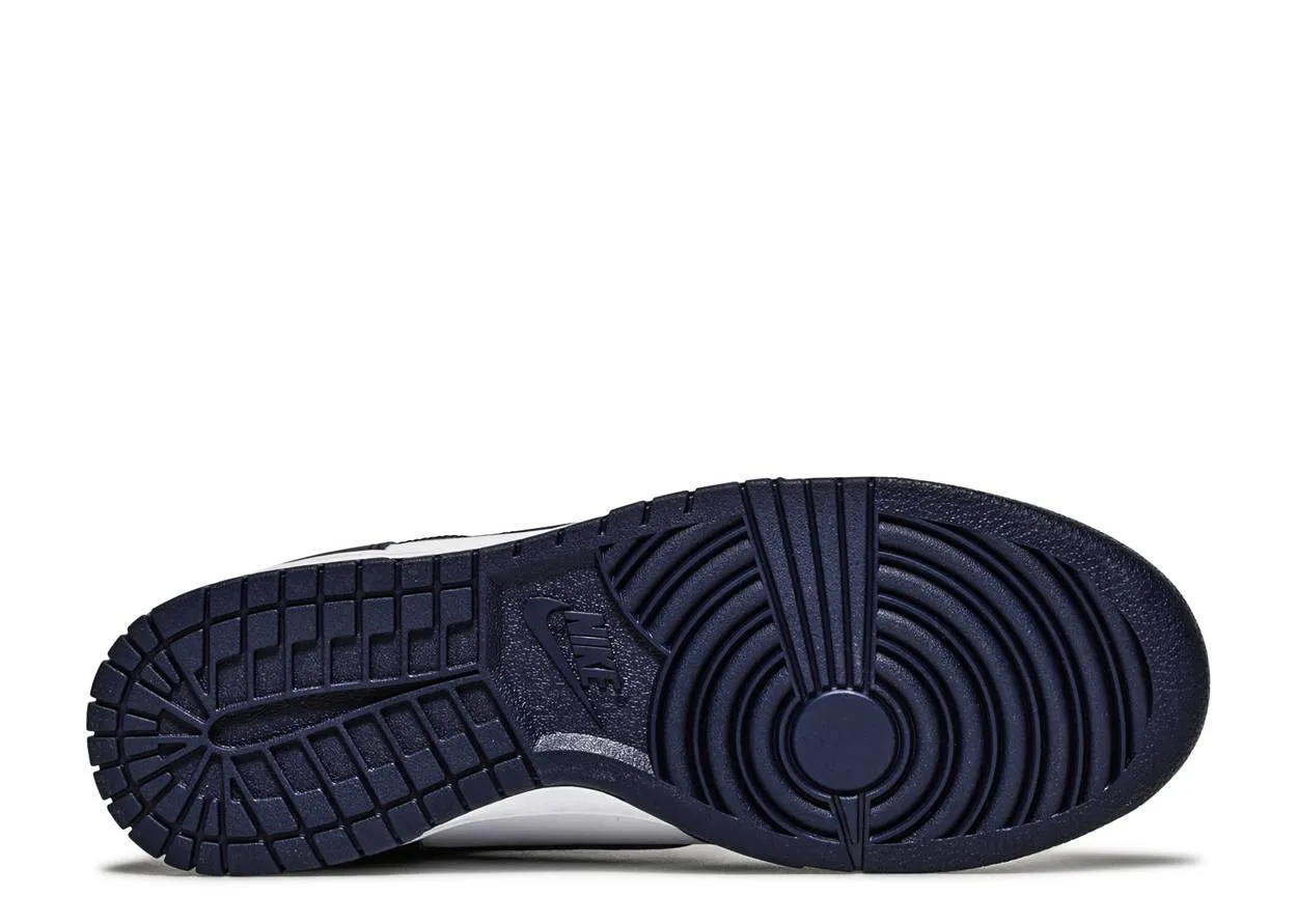 Nike Dunk High Midnight Navy Wide toe box