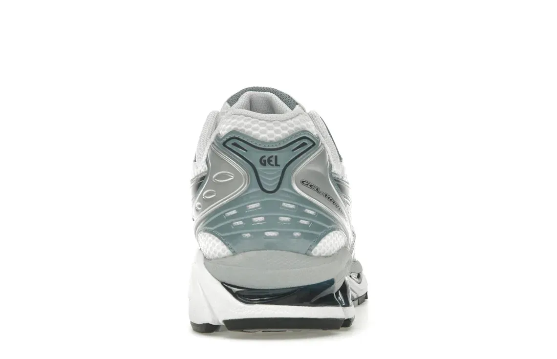 Spring Bounce Running Routine ASICS Gel-Kayano 14 White Fjord Grey