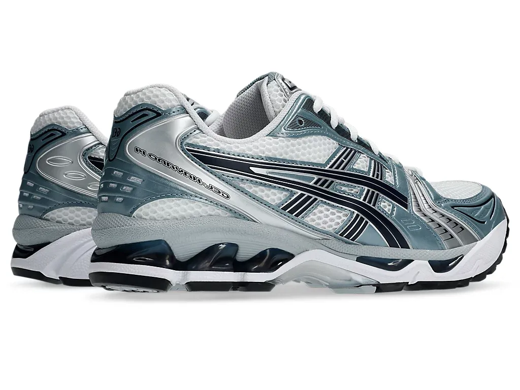Cushioned durability ASICS Gel-Kayano 14 "White Fjord Grey"