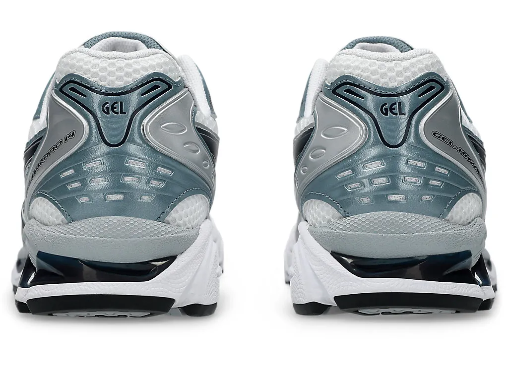 Slim breathability Breathable Airflow Channels ASICS Gel-Kayano 14 "White Fjord Grey"