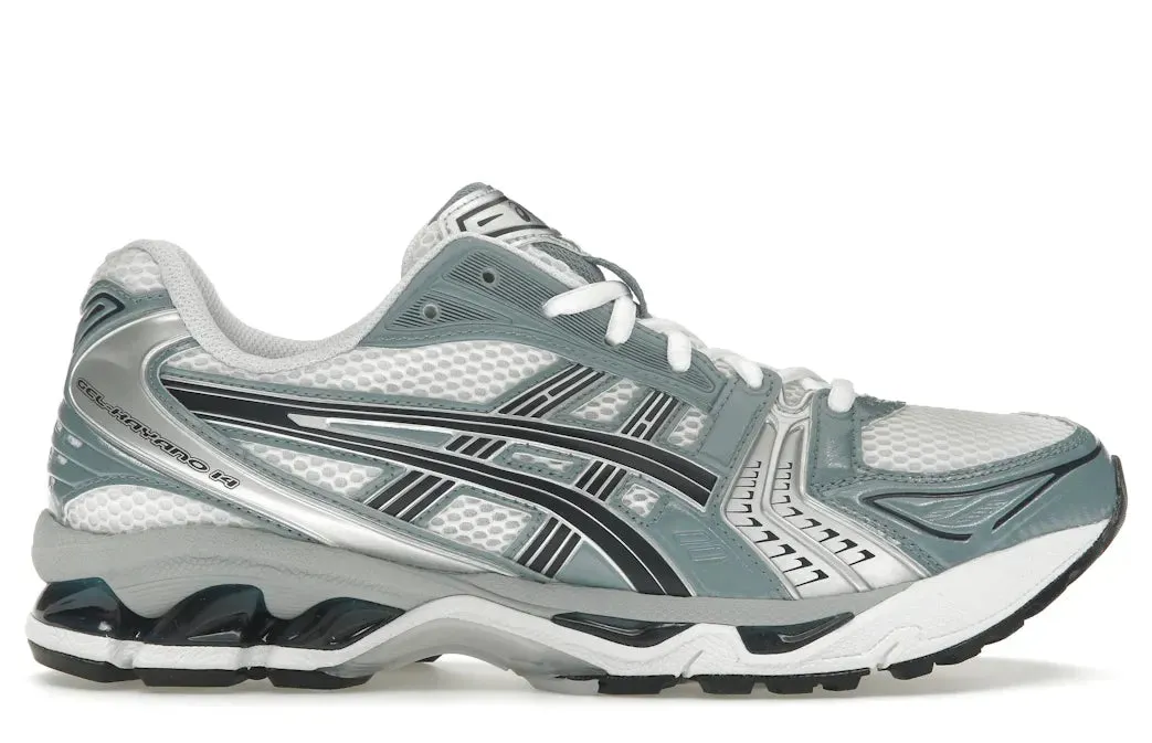 ASICS Gel-Kayano 14 White Fjord Grey Seamless Fit