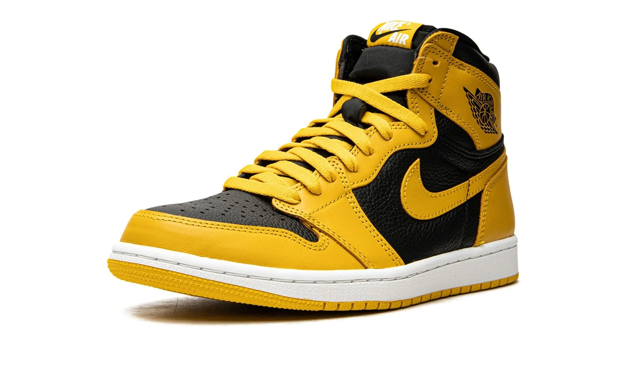 Easy Slip On Comfortable Footbed Air Jordan 1 High Retro OG Pollen