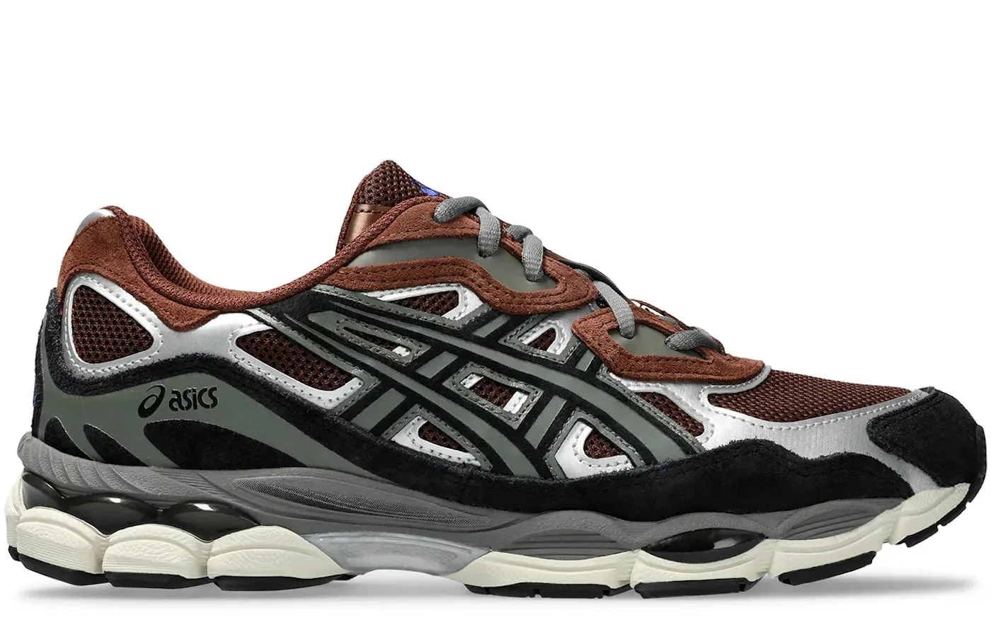 ASICS Gel-NYC Reddish Brown Steeple Grey Mid   Top Style Functional Day