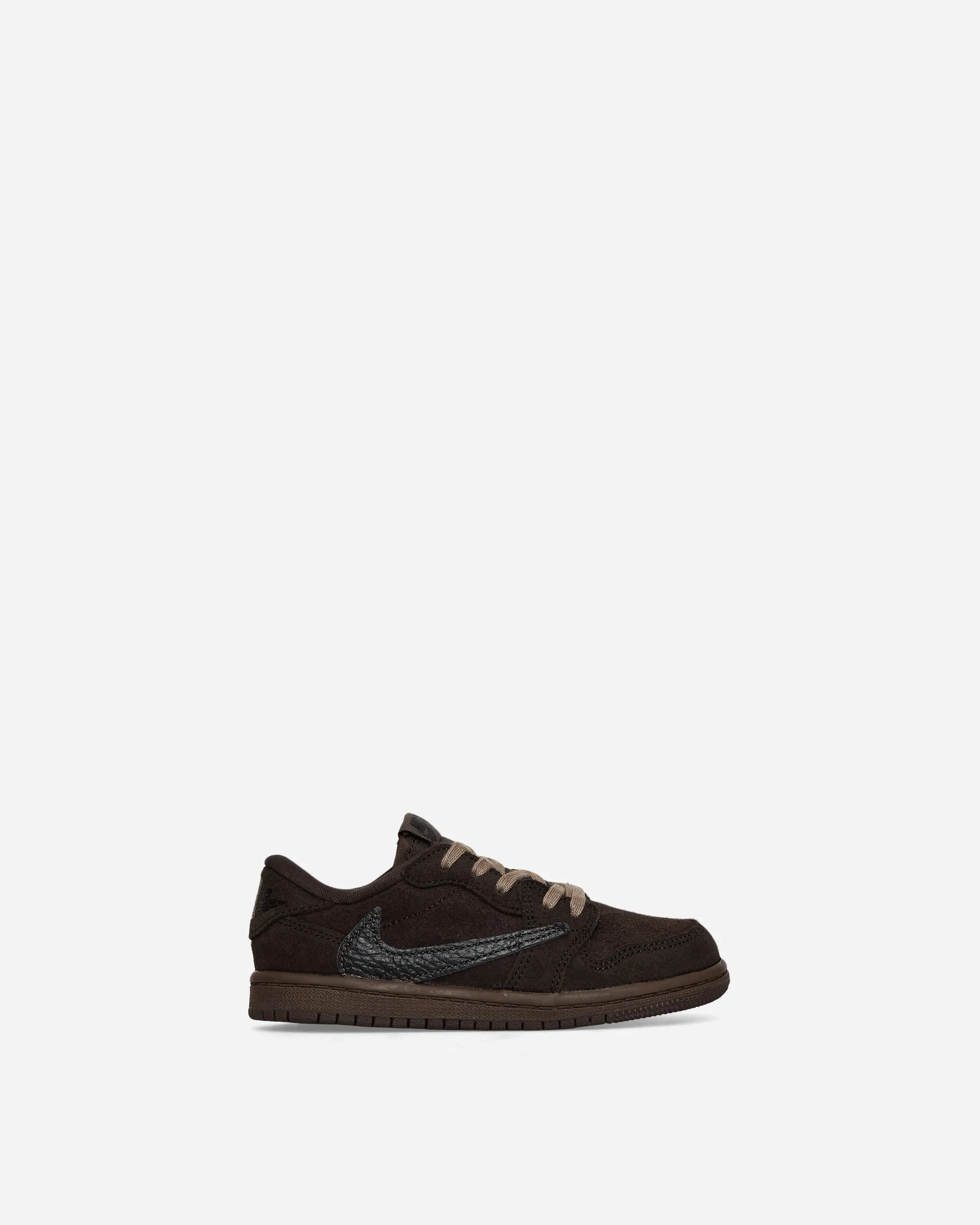 Night Glow Travis Scott Air Jordan 1 Low (TD) Sneakers Velvet Brown / Dark Mocha