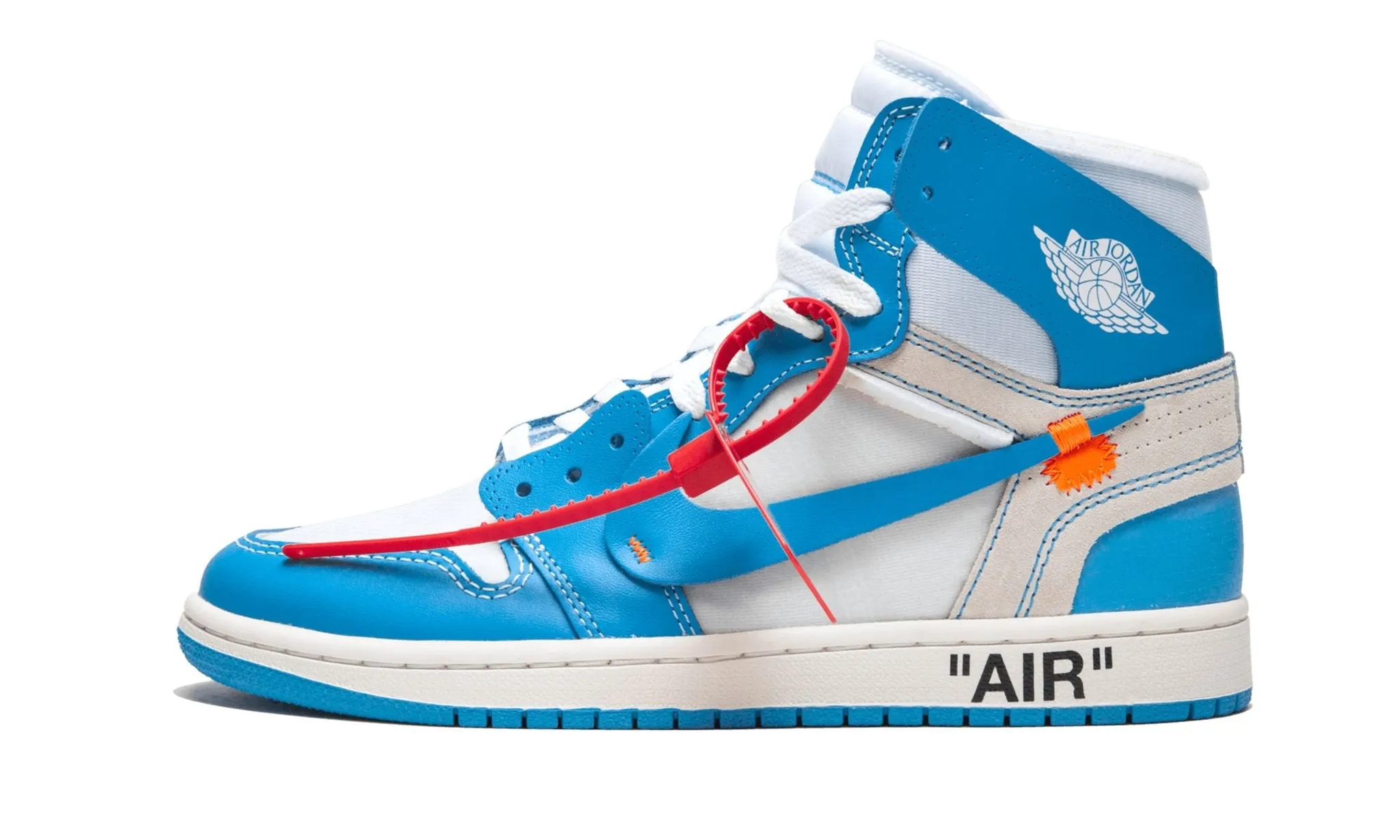 Non-Slip Cushioning OffWhite X Air Jordan 1 Retro High OG Unc