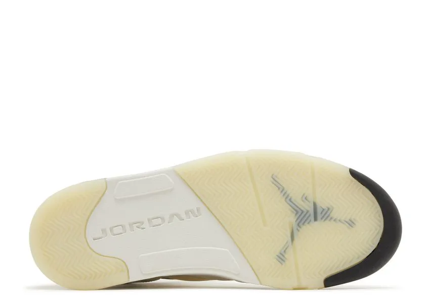 Bounce Step Indoor style Air Jordan 5 Retro SE Sail
