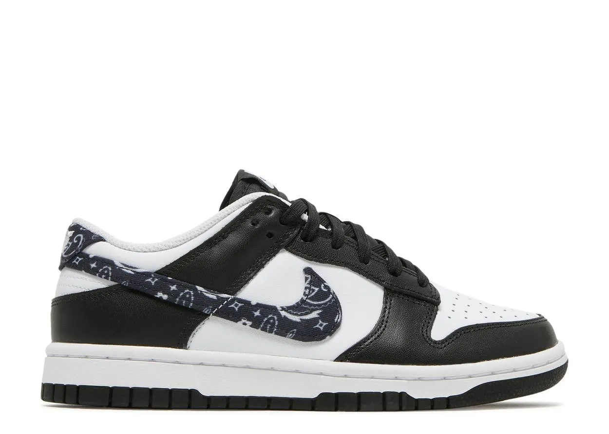 Nike Dunk Low Black Paisley Glide Hike
