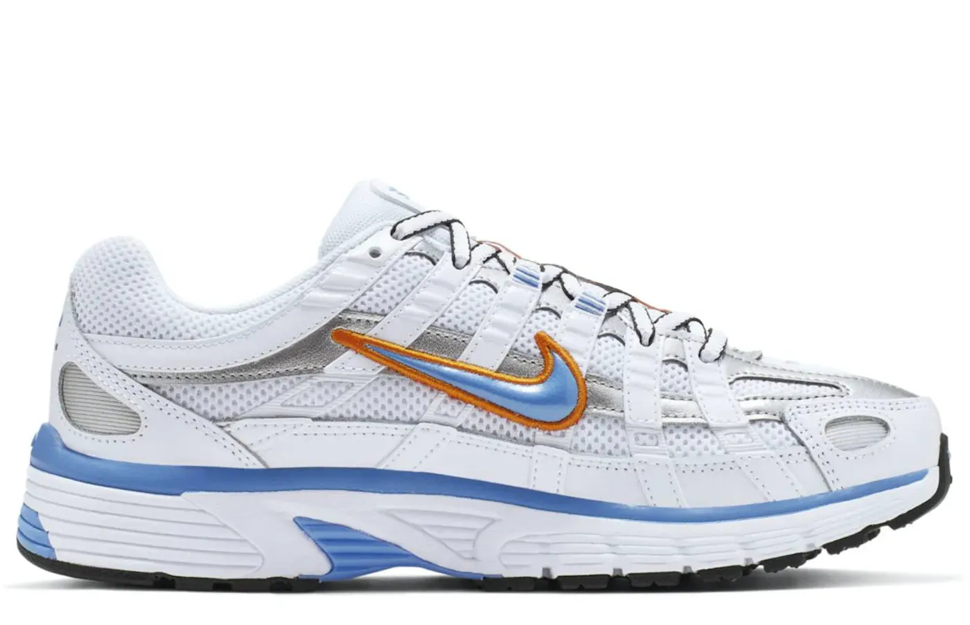 toe spacers Midfoot Stability Nike P-6000 White University Blue (Women's)