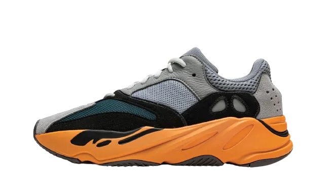 Leather Adidas Yeezy 700 "Wash Orange"