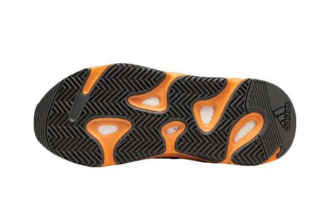 Adidas Yeezy 700 "Wash Orange" workout shoes Synthetic Upper