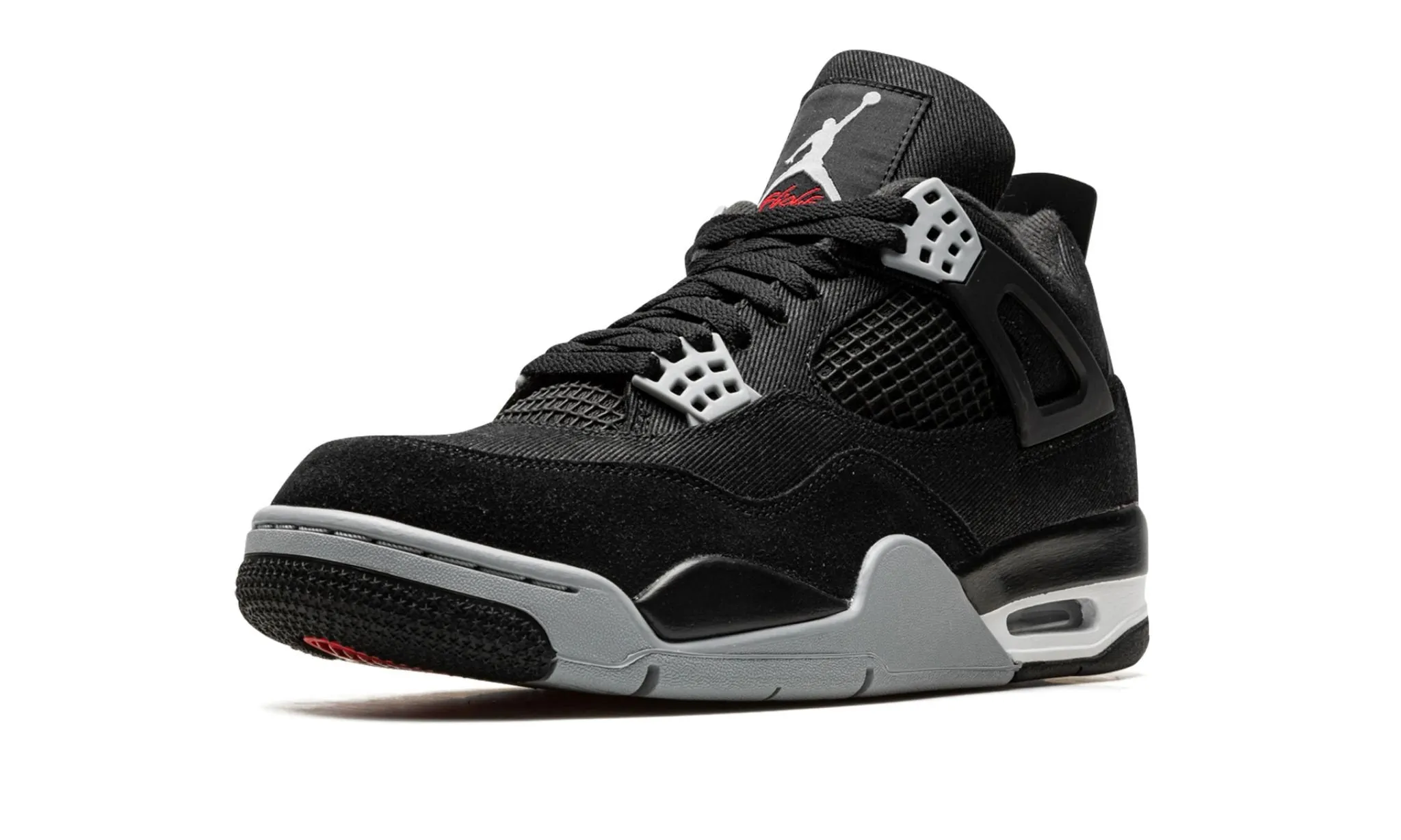 Jordan 4 Retro "Black Canvas" Simple Form Short Trip