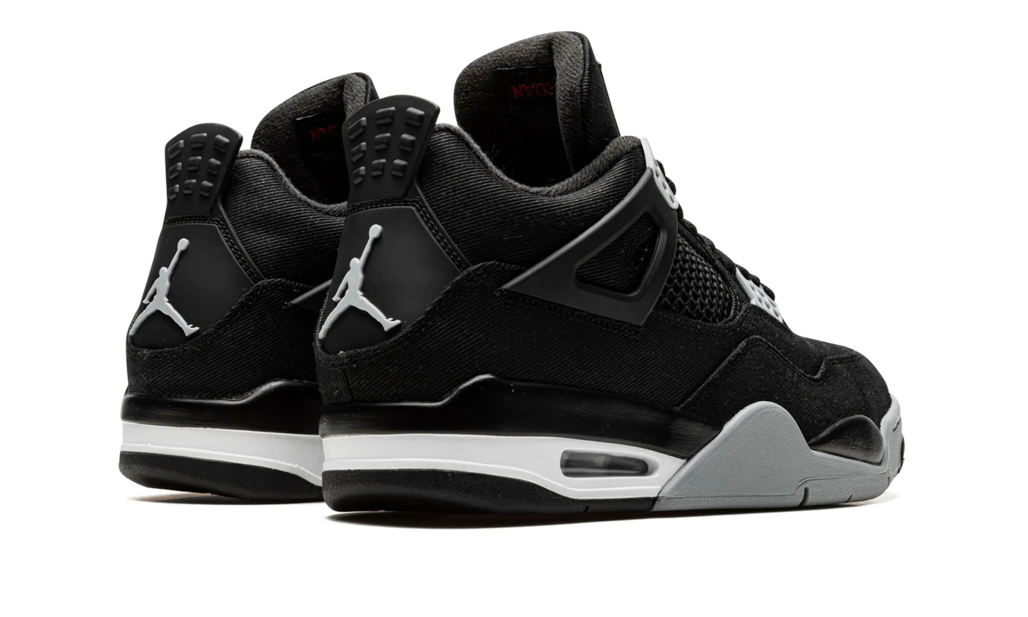 Jordan 4 Retro "Black Canvas" Airy Fit