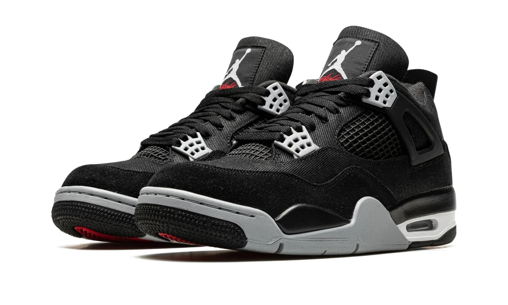 Run Daily Zip Up Closure Jordan 4 Retro "Black Canvas"
