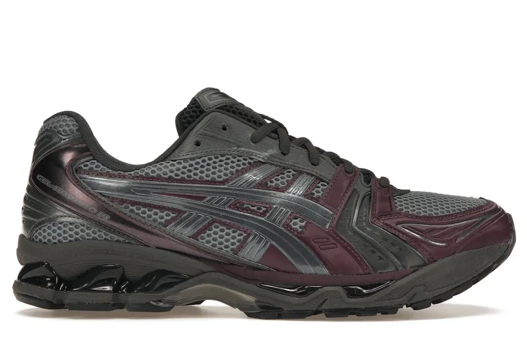 ASICS Gel-Kayano 14 atmos Grey Purple Foot Arch Support Ultimate Flex