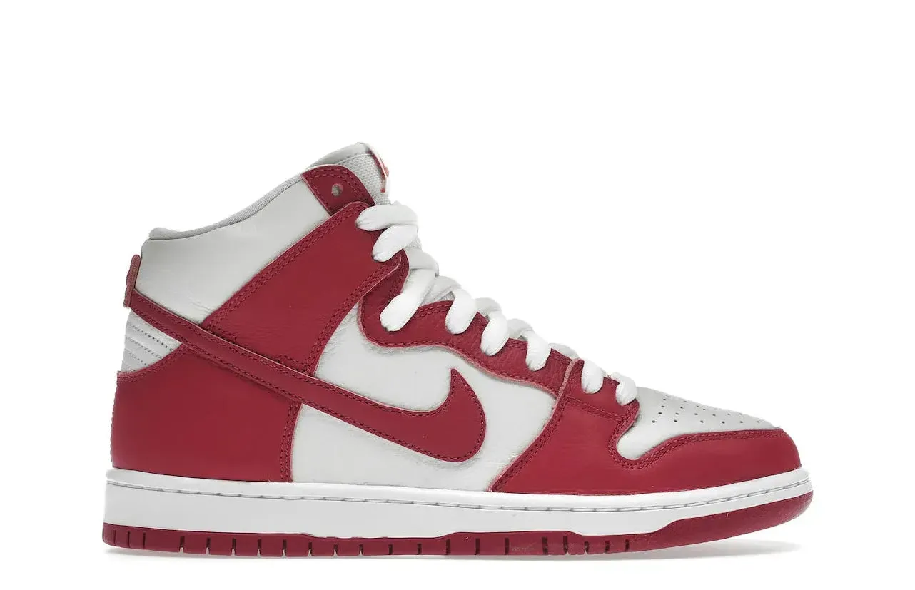 Nike SB Dunk High Orange Label Sweet Beet Morning Ready High-Quality Materials