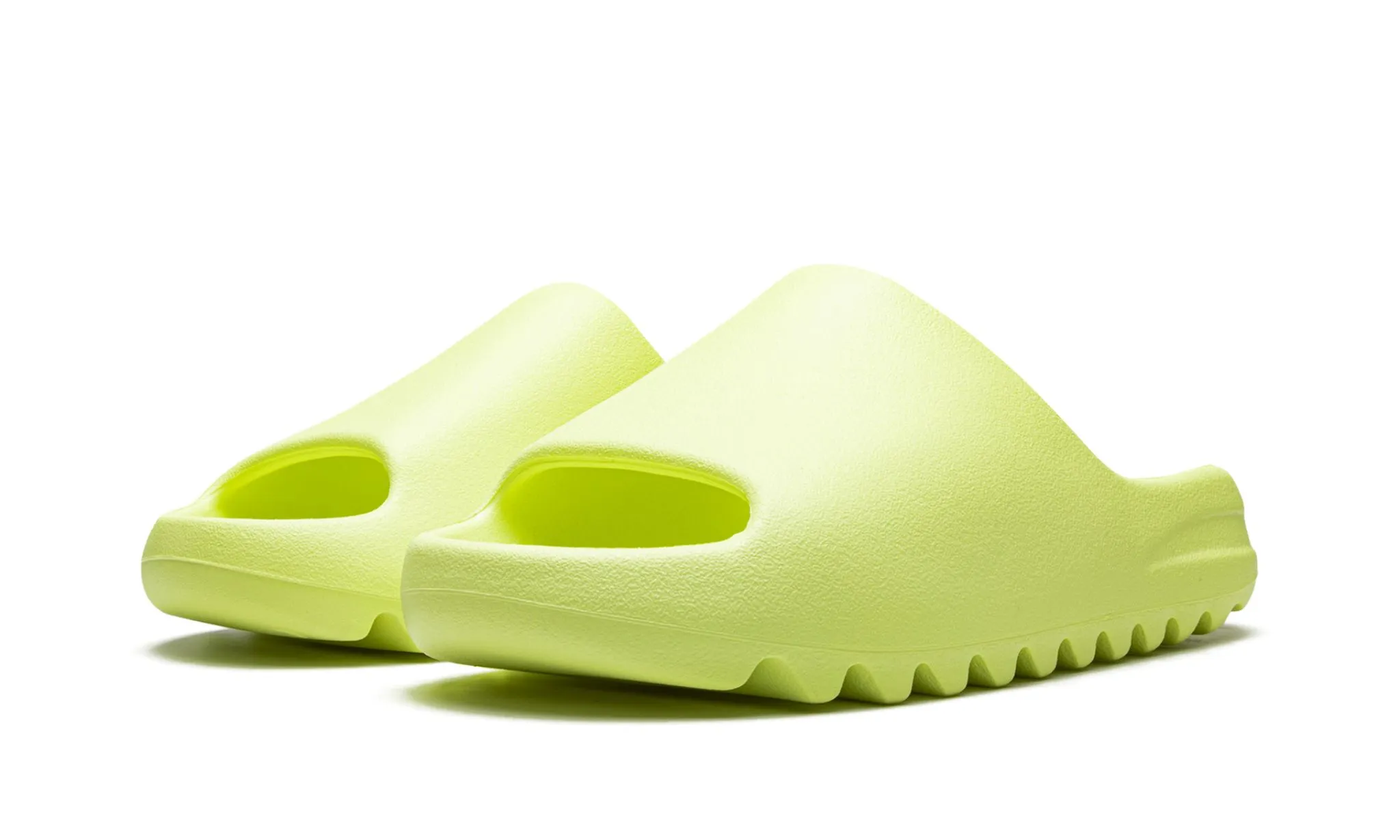 Enhanced Safety Tough Yeezy "Green Glow" Slide