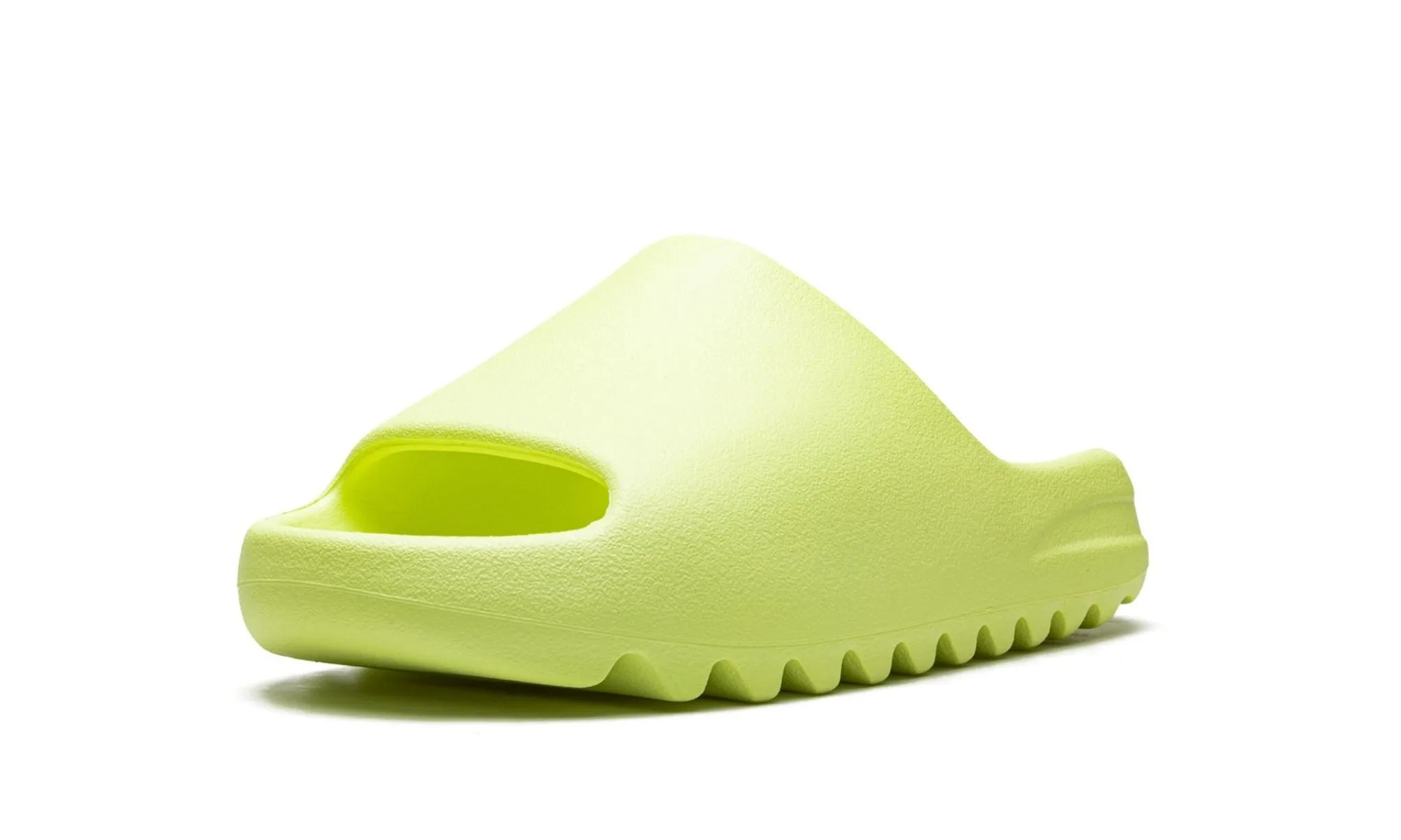 Flexible Design Yeezy "Green Glow" Slide