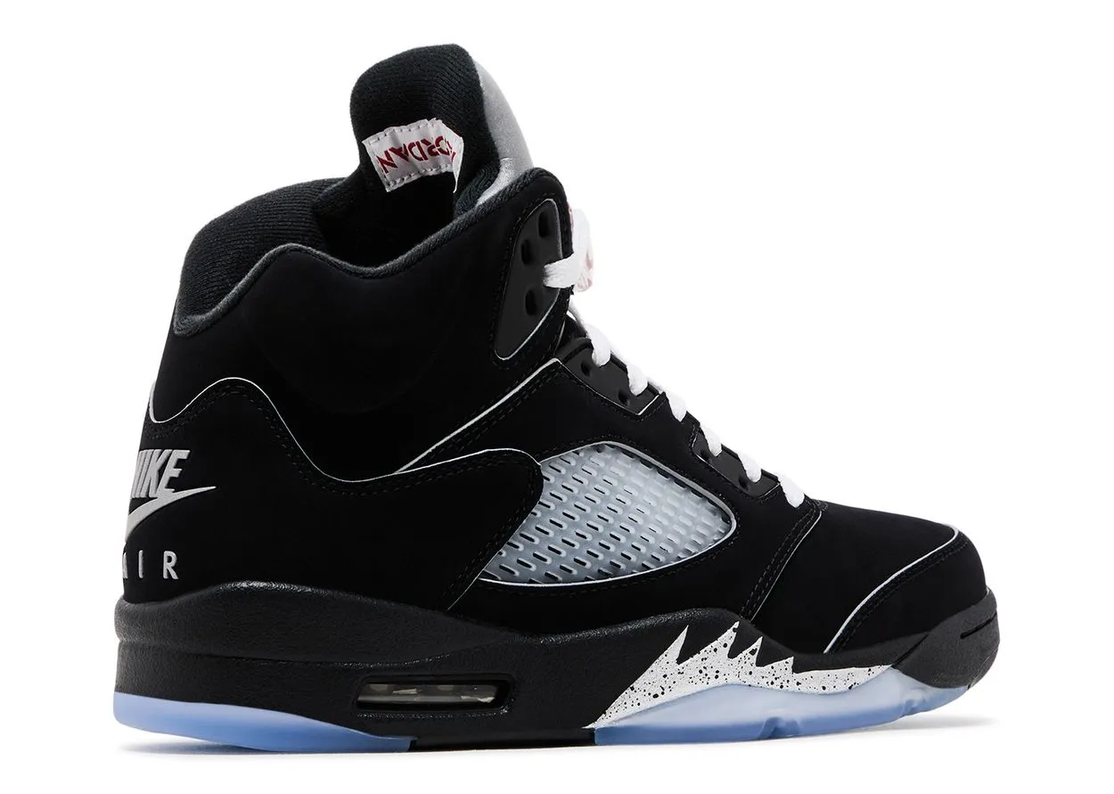 Air Jordan 5 Retro OG Black Metallic Reimagined Breathable Lining