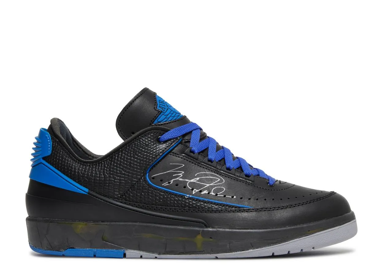Air Jordan 2 Retro Low SP Off-White Black Energy Boost