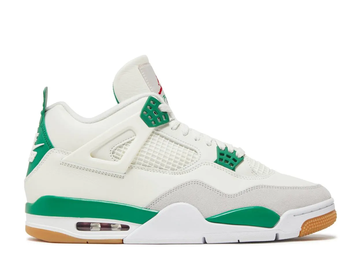 Air Jordan 4 Retro SB Pine Green Harbor Step night stroll