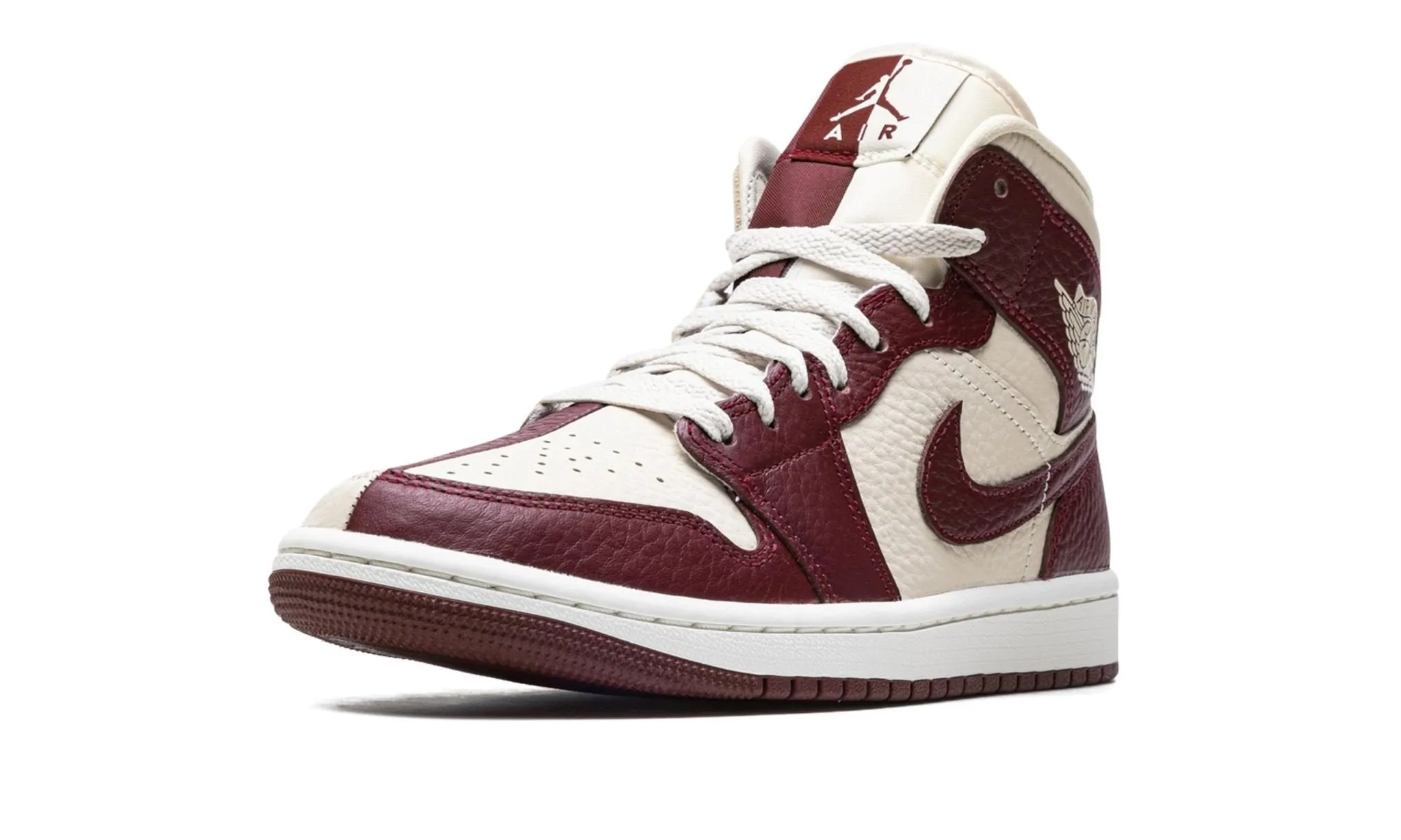 Air Jordan 1 Mid Cherrywood Red Fast Dry